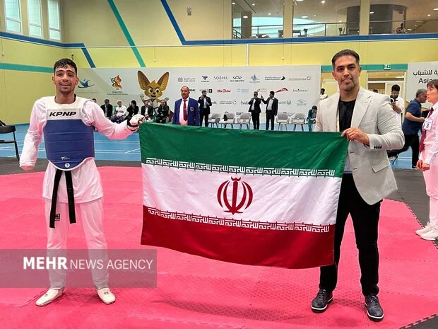 امیرحسین علیزاده طلای تاریخی پاراتکواندو پاراآسیایی را برای ایران به ارمغان آورد!