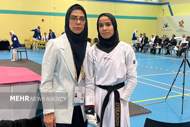 درخشش زهرا سلطانی با مدال نقره پاراتکواندو در بازی‌های پاراآسیایی دوبی