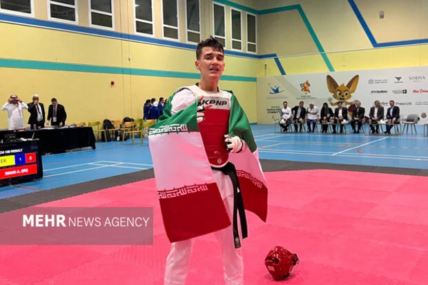 بازگشت شگفت‌انگیز ابوالفضل ایمانی؛ قهرمانی طلایی در پاراتکواندو پاراآسیایی ۲۰۲۵!