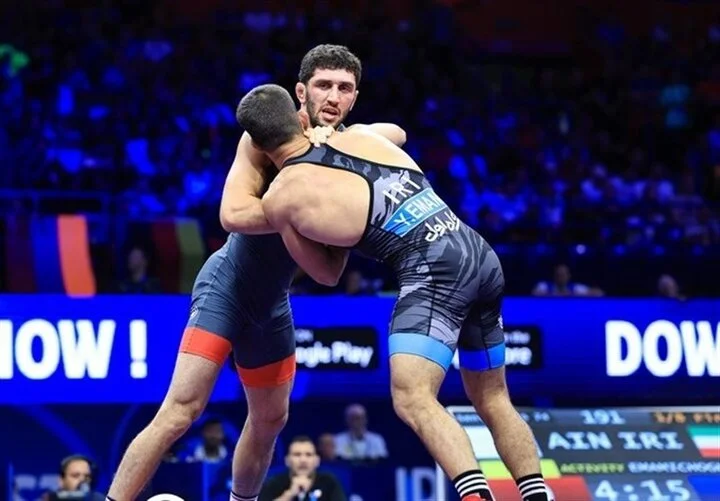 قهرمان المپیک توکیو با نمایش تحسین‌برانگیز، کشتی‌گیر ایرانی را ۹ بر صفر شکست داد + فیلم
