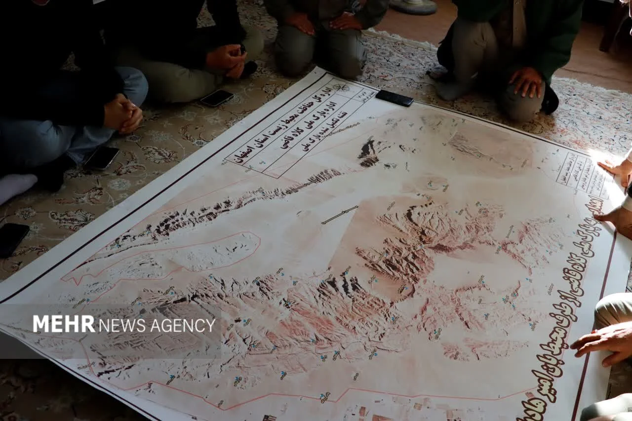 اصفهان سرشماری حیات وحش را با پهپاد در کلاهقاضی اجرا کرد