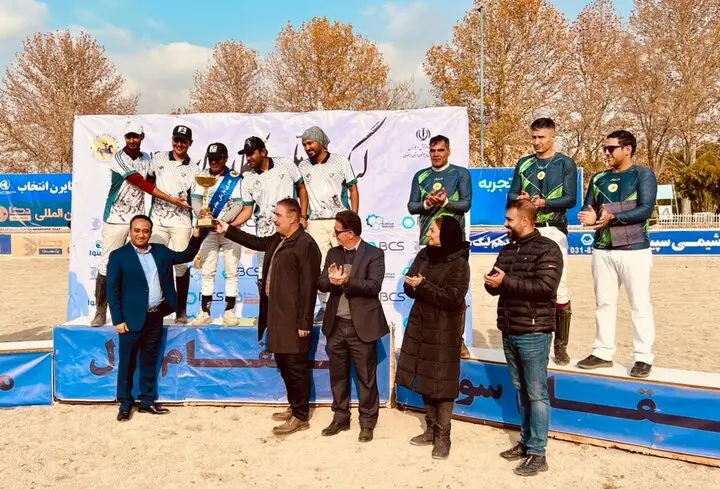 تیم چوگان بسپار شیمی سپیدان قهرمان هفته هجدهم لیگ ملی شد