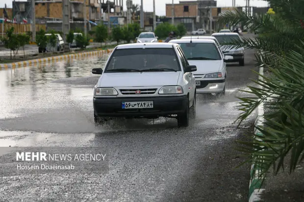 شگفتی بارش‌های خوزستان؛ هندیجان با ۴۱.۷ میلی‌متر رکورد سه روزه زد!