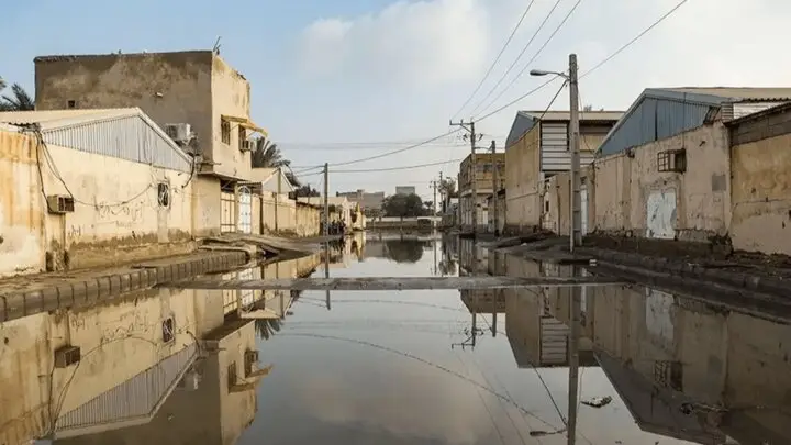 بازگشت تردد امن در محور سیل‌زده مهرگی پس از تلاش شبانه‌روزی راهداری!