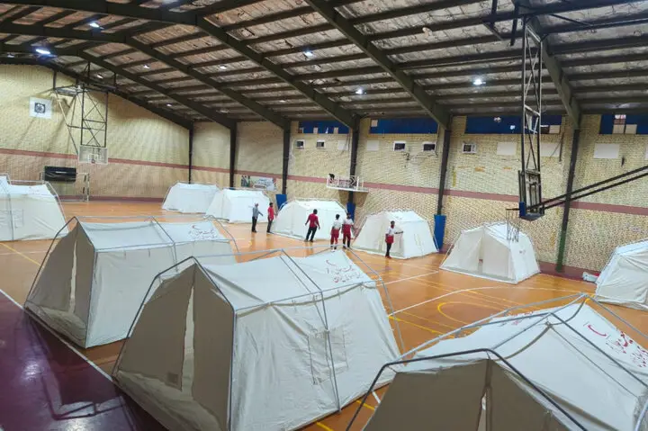 ۶ کمپ اضطراری هلال‌احمر هرمزگان جان ۳۶ خانوار را در باران‌های سیل‌آسا نجات داد