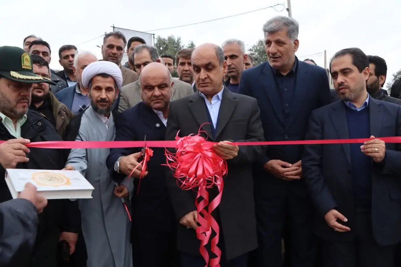 ساختمان بخشداری تازه تأسیس لوشان افتتاح شد