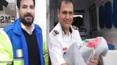 تولد معجزه‌آسا در سرمای سخت کوهستان لوداب؛ فرشتگان سفیدپوش چگونه مادر و نوزاد را نجات دادند؟