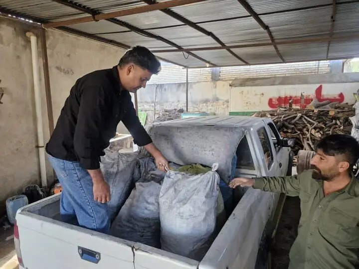 کشف حیرت‌انگیز ۴۶۰۰ کیلوگرم هیزم قاچاق در دل کهگیلویه و بویراحمد!