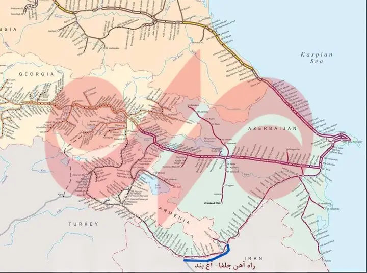 خط‌آهن کلاله - جلفا؛ شاه‌کلید ایران برای تصاحب سه کریدور ترانزیتی جهان