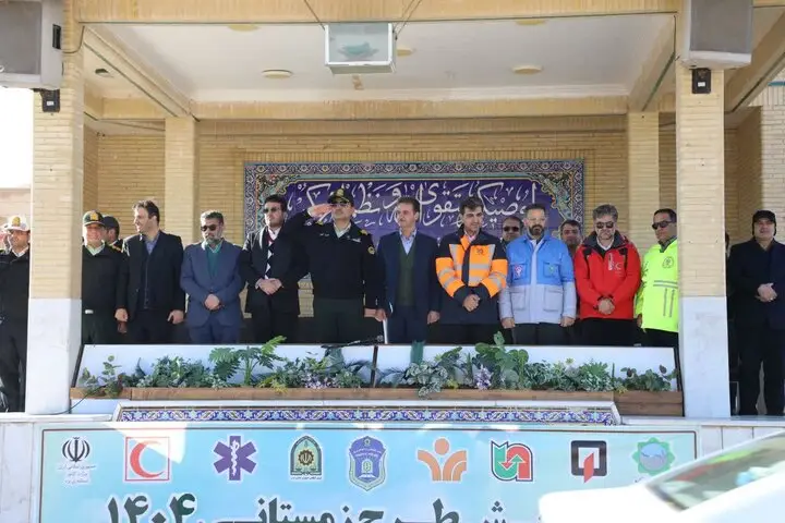 رزمایش زمستانی دستگاه‌های امدادی و خدمات‌رسان استان یزد برگزار شد