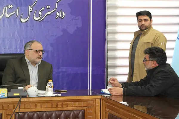 دیدار هفتگی رئیس‌کل دادگستری کرمانشاه با مردم؛ چهره به چهره مشکلات را بشنوید!