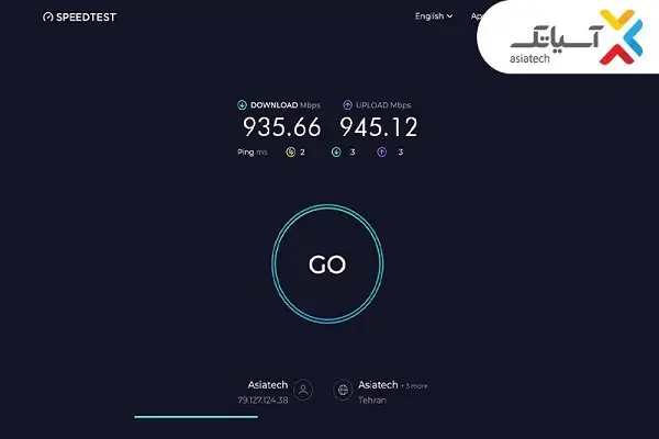 اینترنت فیبر نوری آسیاتک در یوسف‌آباد تهران سرعتی بی‌سابقه ثبت کرد!