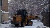 ۳۴۰ کیلومتر از معابر خوانسار برف‎‌روبی شد