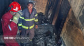 آتش‌سوزی مهیب در مسکن مهر جاسک؛ لحظاتی که آتش‌نشانان قهرمانانه شعله‌ها را مهار کردند!