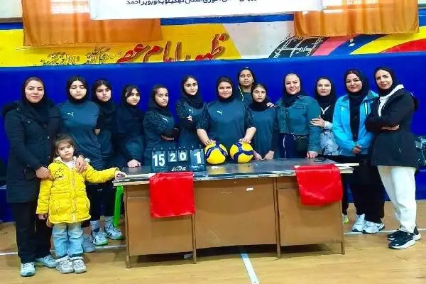 دختران علامه حلی بویراحمد در والیبال دانش‌آموزی دوم شدند؛ استعدادهای درخشان در میدان رقابت!