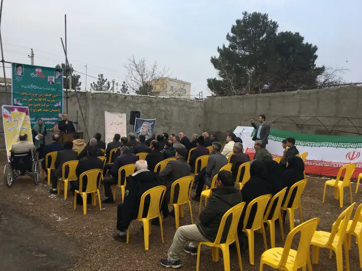 کلنگ‌زنی مدرسه ۱۲ کلاسه خیرساز در خرمدشت؛ تحولی بزرگ در آموزش منطقه