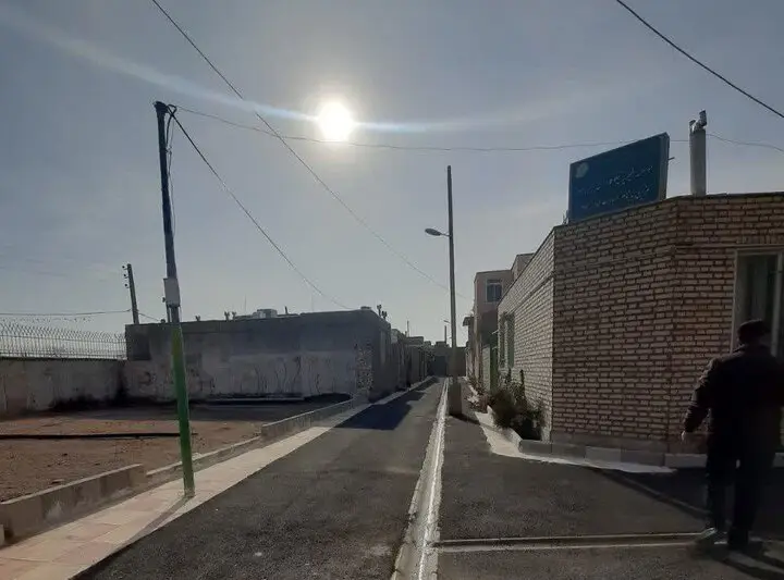 ۹۰ درصد معابر بیارجمند زیر آسفالت رفت؛ تحول بزرگ در کیفیت زندگی مردم