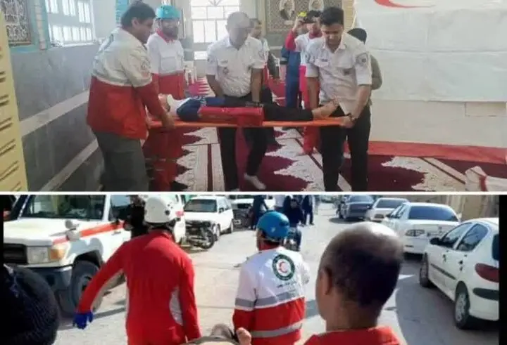 مانور بزرگ تخلیه اضطراری در خورموج؛ مردم با مهارت‌های نجات آشنا شدند