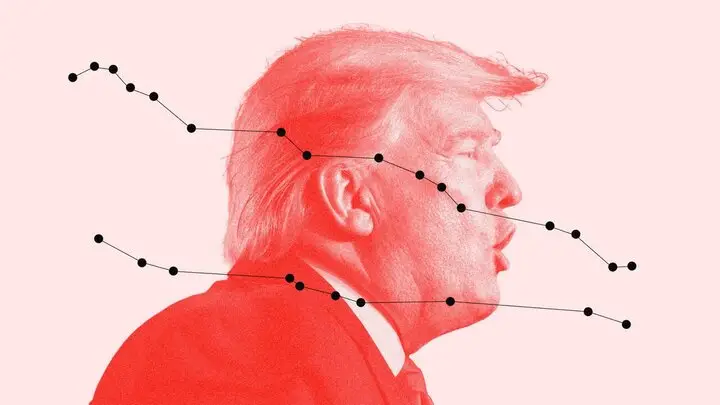 سقوط آزاد محبوبیت ترامپ به منفی ۱۷ درصد؛ اقتصاد آمریکا زیر ذره‌بین نارضایتی‌ها