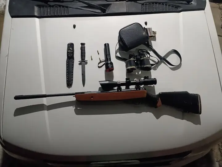 دستگیری شکارچیان متخلف قبل از شکار در عملیات شبانه محیط‌بانان پرور!