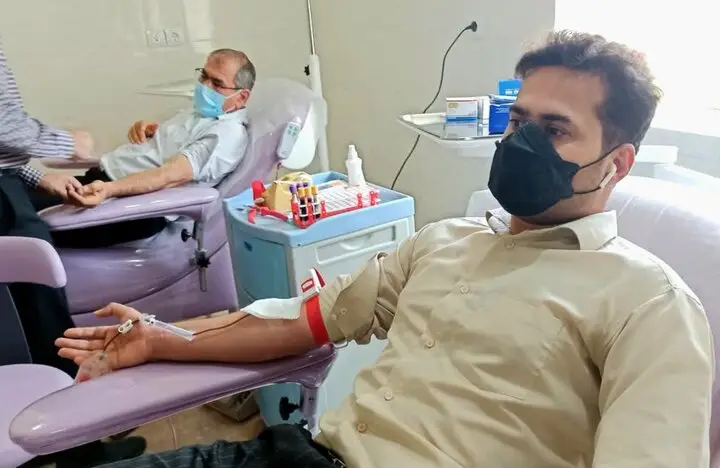 تیم سیار انتقال خون به بندر دیّر آمد؛ فرصتی طلایی برای نجات جان‌ها!