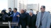 قائم‌پناه از مجتمع مسکونی سیمرغ اسلامشهر بازدید کرد