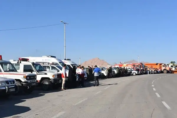 مانور طرح زمستانه در شهرستان بهاباد برگزار شد