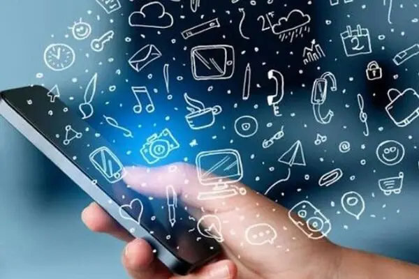 میزان حضور مردم ایران در فضای مجازی نسبت به میانگین جهانی