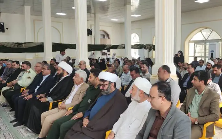 مراسم بزرگداشت حماسه ۹ دی در شهرستان خمیر برگزار شد