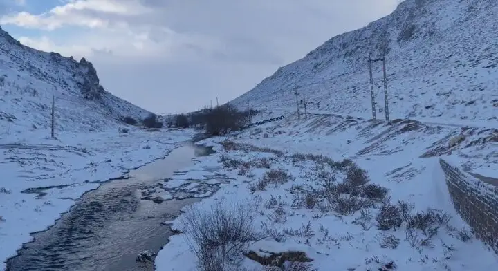 هشدار نارنجی در استان سمنان؛ هم‌نشینی برف، کولاک و یخ‌بندان