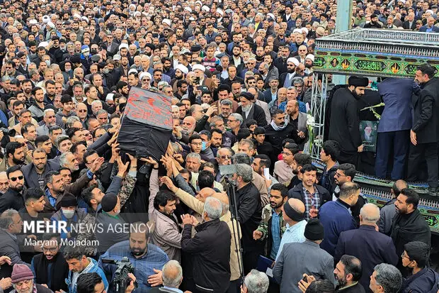 وداع اهواز با عالمِ مردم؛تشییع آیت‌الله شفیعی در صبحی آکنده از وفاداری