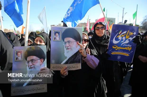 ۹ دی در همدان؛ بصیرت مردمی در خط مقدم مقابله با فتنه