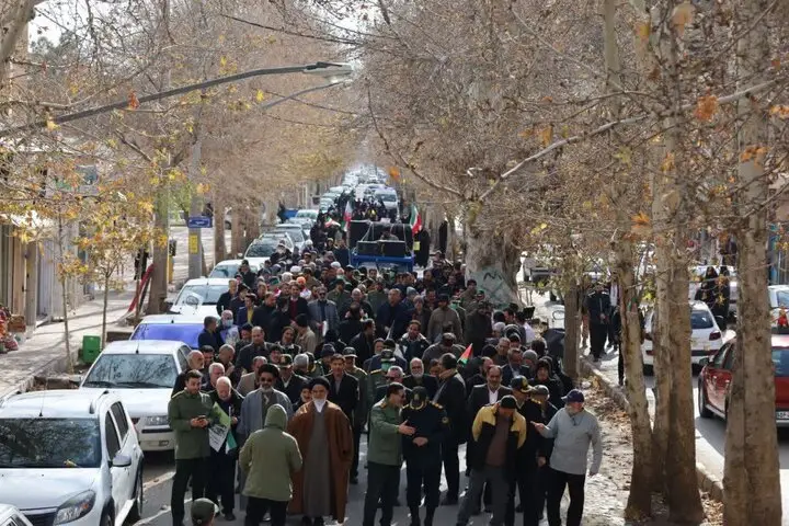 راهپیمایی باشکوه یومالله نهم دی در نطنز