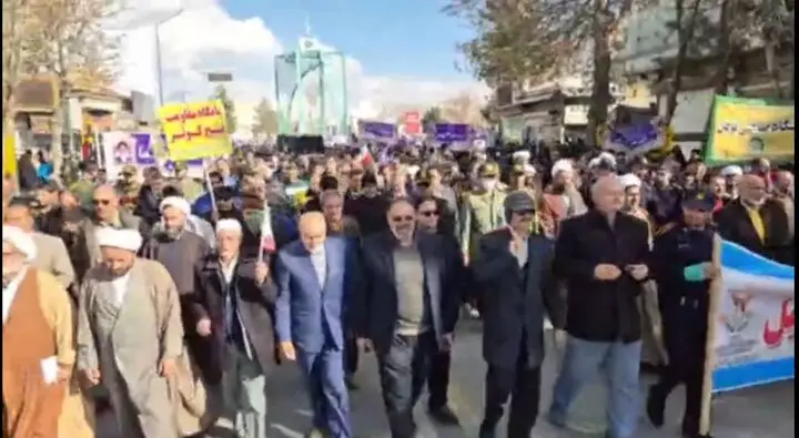 راهپیمایی روز بصیرت در قوچان