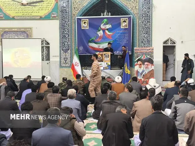 مراسم گرامیداشت حماسه ۹ دی در خاش برگزار شد