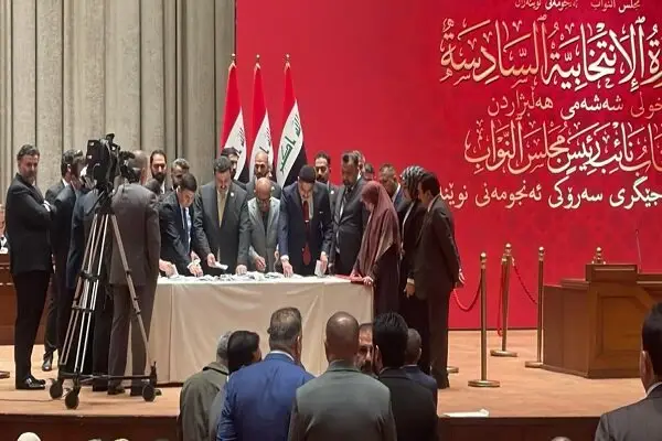 آغاز جلسه پارلمان عراق برای انتخاب معاون دوم الحلبوسی
