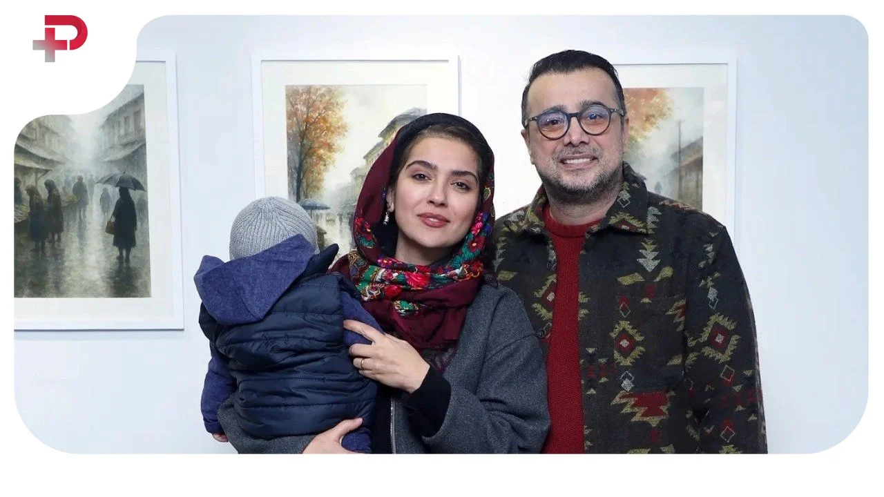 حضور پرشور بازیگران سرشناس در افتتاحیه نمایشگاه بهار نوروزپور؛ لحظاتی که هنر و سینما را به هم پیوند زد