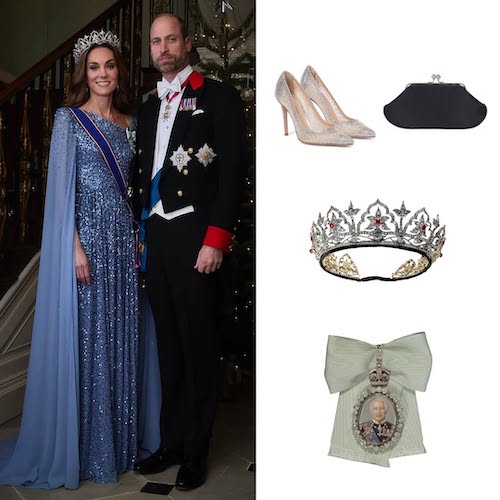 کیت میدلتون در میزبانی از مقامات آلمان