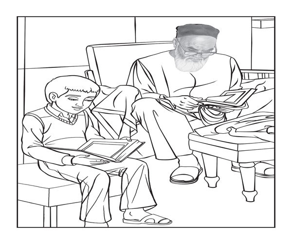 نقاشی از دهه فجر برای کودکان