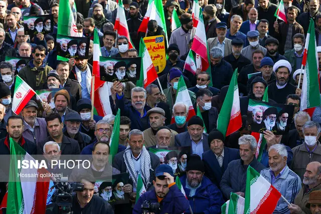 برگزاری تجمع ۹ دی در قزوین