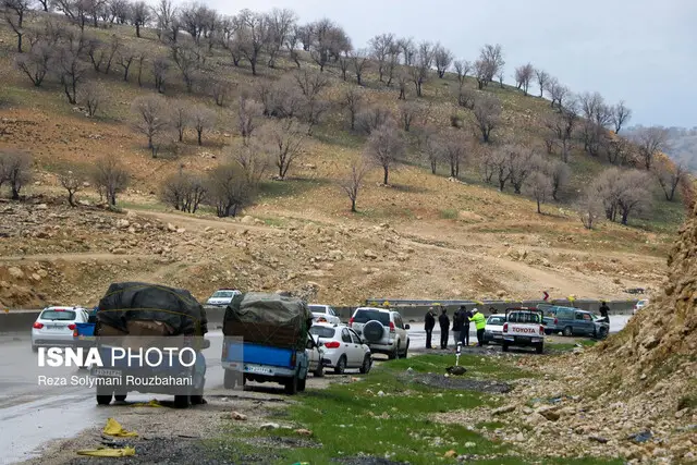 تصادف زنجیره‌ای وحشتناک در آزادراه زنجان-قزوین؛ ۷ نفر مصدوم شدند