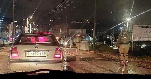 عملیات زیرگیری هیجان‌انگیز در نزدیکی الخلیل؛ نظامیان اسرائیلی در تعقیب خودرو فراری