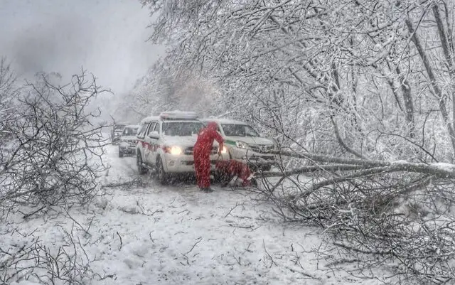 هشدار فوری هلال‌احمر برای بارش برف و باران سنگین در شمال کشور!