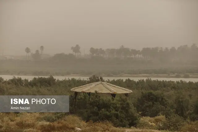 هشدار «نارنجی» تاثیر توده خاک عراقی بر خوزستان