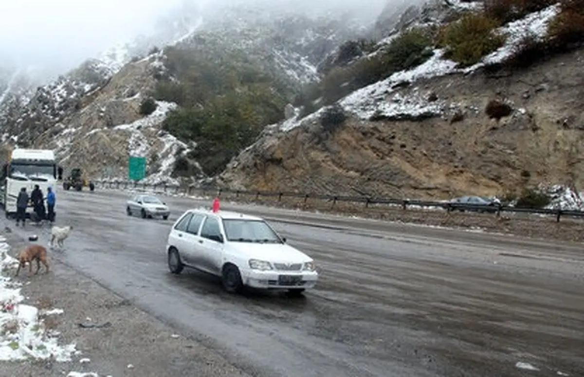 بارش برف و باران شدید در ۲۸ استان؛ ترافیک سنگین در آزادراه‌های کلان‌شهرها