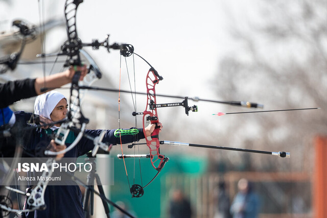 شروع طوفانی کمانداران شهرداری تبریز در لیگ برتر تیراندازی با کمان!