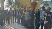 گلباران مزار شهدا و بزرگان مجلس در جیرفت؛ احترام زنده به یاد خدمتگزاران دیار