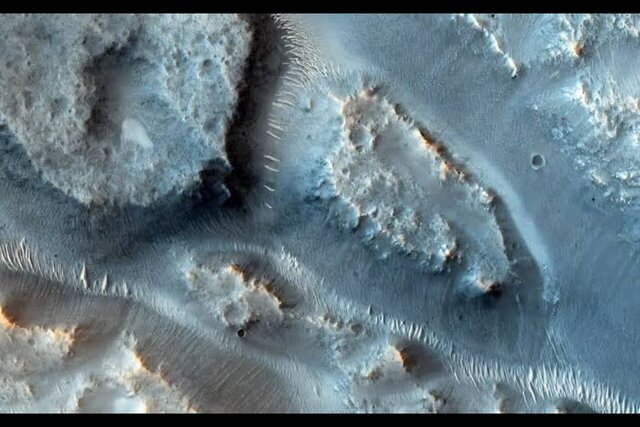 اولین تصویر حیرت‌انگیز از سیستم‌های زه‌کشی رودخانه‌های باستانی مریخ منتشر شد!