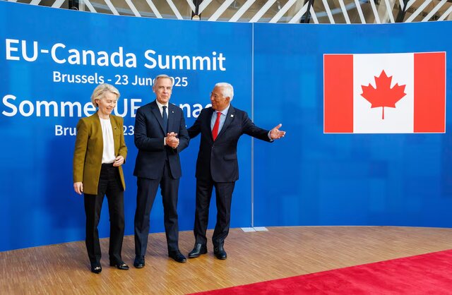 کانادا برای نخستین‌بار به برنامه نظامی ۱۵۰ میلیارد یورویی اتحادیه اروپا پیوست!