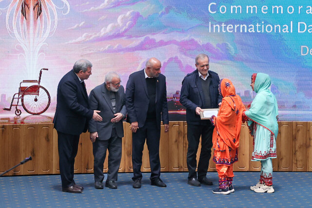 پزشکیان: پشتکار افراد معلول، کلید ساختن ایران بهتر است!